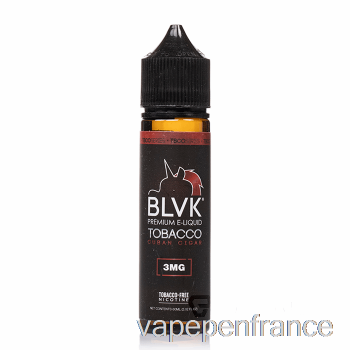 Cigare Cubain - Blvk - Stylo Vape 60ml 0mg